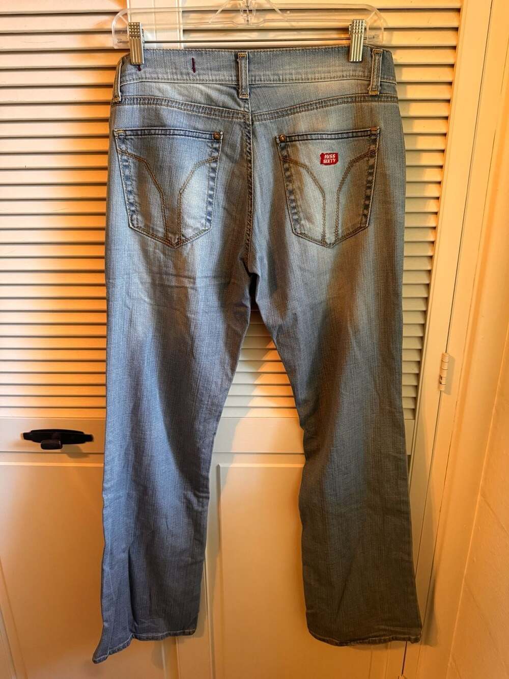 Miss Sixty Vintage Y2K Low Rise Bootcut Light Wash Jeans Size 29 - Picture 2 of 8